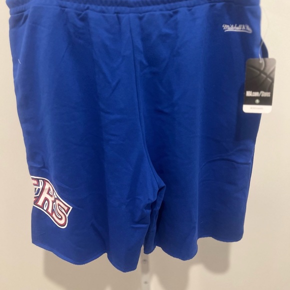 MITCHELL & NESS NBA GAME DAY SHORTS FRENCH TERRY / 76ers / 2XL - Picture 3 of 3